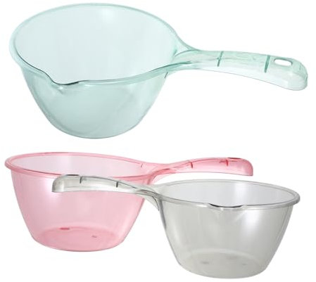 HOLIDYOYO 3stücke Wasserschöpflöffel Für Küche Mit Langem Griff Gießschöpflöffel Für Pflanzen Und Badezimmer Praktisches Küchenwerkzeug Zum Schöpfen Von Wasser Und Bewässern