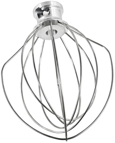 SPARES2GO Type K45WW 6 Wire Whisk for KitchenAid 4.3L 4.7L 4.8L Tilt Head Stand Mixer K45 K45SS KSM75 KSM90 KSM95 KSM100 KSM103 KSM110