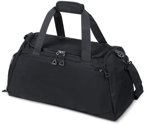Qoosea Reisetasche für Damen Herren 30L Faltbare Sporttasche Große Kapazität Handgepäck Tasche, Wasserdicht Nylon Sportbeutel Verstellbar Weekender Bag Unisex Duffle Bag Gymsack für Sport Reisen