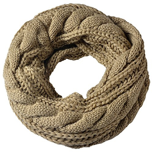 Miobo Strick Loop Schal – Warmer Winterschal für Damen & Herren – 60x30cm, weiche Wolle
