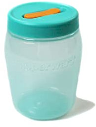 Tupperware Contenitore universale da 550 ml, turchese chiaro, con apertura, contenitore per scorte