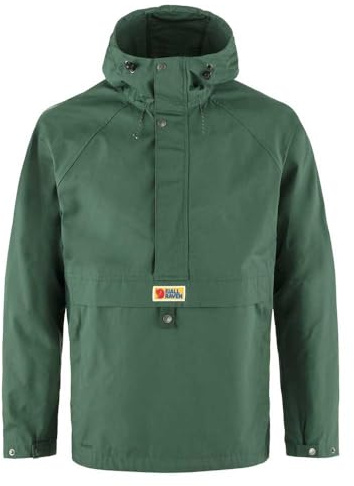 Fjallraven 87008-679 Vardag Anorak M Giacca Uomo Deep Patina Taglia S