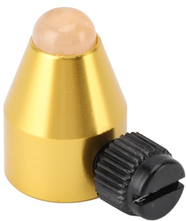 Accessoire de Pieds de Diapason, Pieds de Diapason en Alliage D'aluminium avec Base de Cristaux pour la Méditation, le Soulagement du Stress, la Canalisation de L'énergie ()