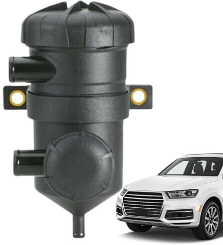 Filtre à huile - Séparateur d'huile moteur universel en nylon pour voiture | Réservoir de réservoir de séparateur d'huile de séparation | Séparateur air-huile moteur | Déflecteur de sortie d'
