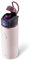 BUZIO Insulated Stainless Steel Water Bottle 1L with Flex Cap, Leakproof, Carry Loop, BPA-Free, Wide Mouth for Sports, Travel, Work, Light Pink