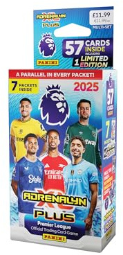 Premier League Adrenalyn XL™ Plus 2025 Jeu de cartes à collectionner officiel – Multiset