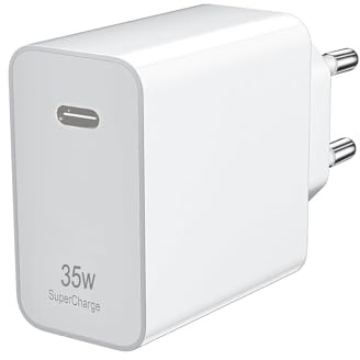 35W Chargeur USB C, Prise Rapide Replacement for iPhone 16 16e 15 14 13 12 11 Bloc Chargeur USB c Adaptateur Phone Secteur USB C Ultra Rapide Prise
