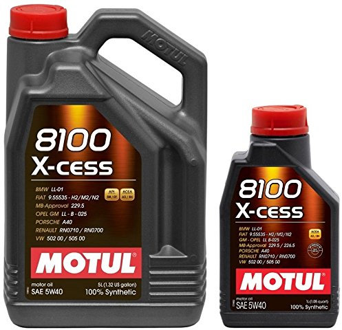 Olio motore Motul 8100 X-CESS 5W40 LT. 6