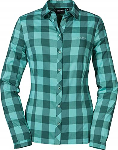 Schöffel Damen Svendborg Sweatshirt, Mallard Green, 40