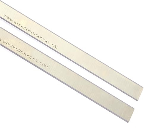 Für Woodstar PT106 HSS nachschleifbare Hobelmesser Klinge 260mm passt auch Scheppach HM1 HM2, HMS260Ci HMS260 HMT 260, HMS2600Ci, 6200, 4134, Record Power PT107 hergestellt von Xcalibur Tooling
