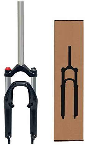 VPPV Forcella Ammortizzata per Bicicletta 20 Pollici MTB Idraulico Ammortizzatore Forche da 1-1/8 Corsa 110 mm