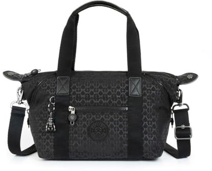Kipling ART MINI Kleine Handtasche, Schultertaschen, Signature Emb (Schwarz)