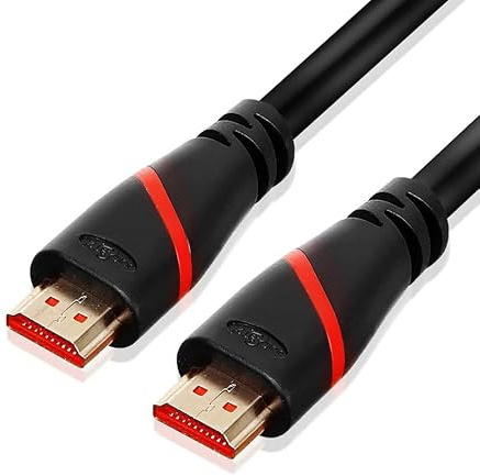 JuicEBitz® - Cavo HDMI 4 K, 8 m, colore: Nero