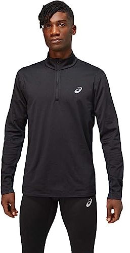 ASICS Halfzip Sweatshirt Running schwarz, L Herren