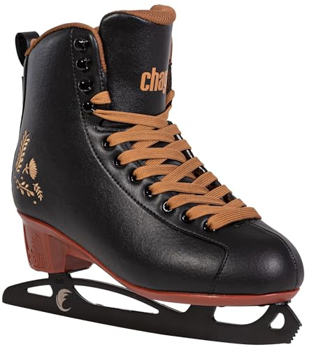 Chaya Rollschuhe Merlot Black - Roller Skates für Damen und Herren im Retro-Look für Roller-Disco - Roll-Schuhe in Schwarz