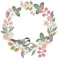 duisoad Couronne de Porte Exterieur Métal, Couronne de Porte Vintage Couronne de Portes Décorative en Métal Patine avec Feuilles pour Porte D'entrée, Mariage, Fête, Décoration de Vacances