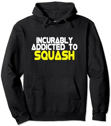 Squash Trainer Squash Spruch Outfit Squash Spieler Pullover Hoodie