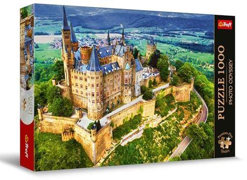 Trefl - Puzzle 1000 Teile, Schloss Hohenzollern, Deutschland, Premium Plus