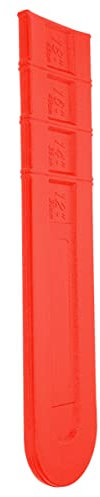 Milisten Custodia Protettiva Per Motosega 18 Pollici 44 Cm, Copertura Resistente in Plastica Per Barra Motosega, Protezione Antiscivolo Per Uso in Campeggio e Trasporto
