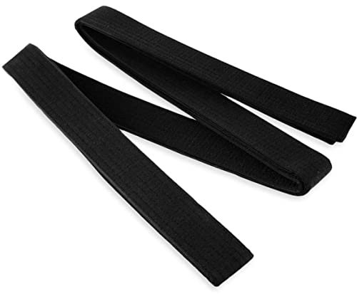 XJKLBYQ Karate Taekwondo bälte gör svart bälte mode tvättat svart bälte kampsport Kendo karate judo bälte, kampsport bälte