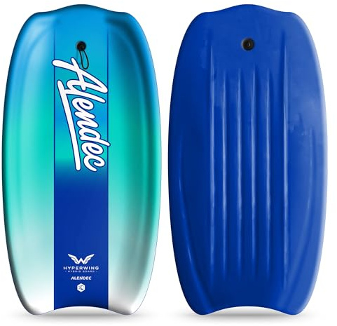 Alendec 42.5in Hybrid Alendec All Season Board for Snow & Water Multi-Sport Snow SLED | Bodyboard with Leash Cord