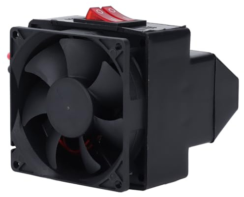 Room Heater DC12V 300W Saving Car Fan Air Constant Temperature Heating Quiet Overheat Safety Electric Heater for Workshops Factories