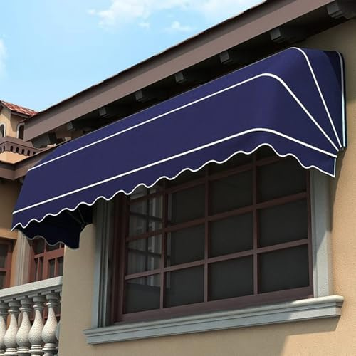 Tenda da sole pieghevole pieghevole francese a scomparsa, per esterni, patio, giardino, bar, protezione UV, riparo da pioggia e neve
