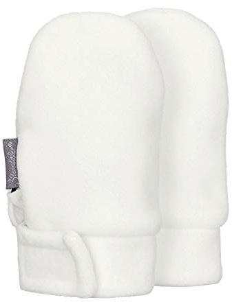 Sterntaler Unisex Fäustlinge Ohne Daumen aus Microfleece, mit Klettverschluss Fäustlinge