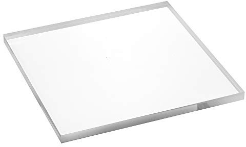 Acrylplatte/Acrylblock 200x200x10mm transparent, rundum glänzend polierte Seitenkanten/Acryl/Acrylglas/Acrylscheibe - Zeigis®