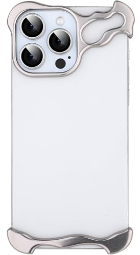 aidvaia Phone Case Compatible with iPhone 15 Pro Max Compatible with Lens Camera Protection, Frameless Minimalist Design, Extremely Highlighting Personality