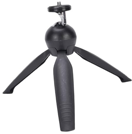 Luocute Mini Treppiede, Treppiede Portatile per Parabola Satellitare con Adattatore di Montaggio, Accessori Impermeabilizzanti, Kit di Montaggio Adattatore Base in Lega di Alluminio