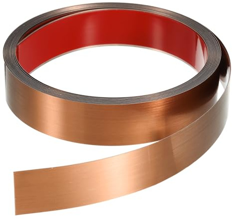 QUARKZMAN 16.4ft x 1.18 Moulure Murale Autoadhésive Rose Gold | en Acier Inoxydable, Cadre de Moulure à Décoller et Coller, Finition Brossée, Bande Mur Plafond Sol Carrelage