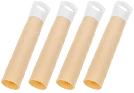 Veemoon 4pièces Poignée De Rechange Pour Manche à Balai Embout Pour Manche De Balai à Franges Compatible Avec De Balai-brosse Et Pelle à Poussière