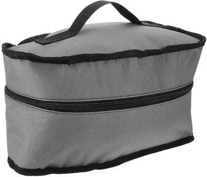 Yardenfun Bolsa de Almacenamiento Poliéster 300d para Plancha de Viaje con Asa Ligera Prueba de Polvo, para Uso Diario y Maleta | Poliéster 300d, Diseño de Guardado Seguro, Uso en Casa Ruta, Formato Compacto para Organizador de Vapor
