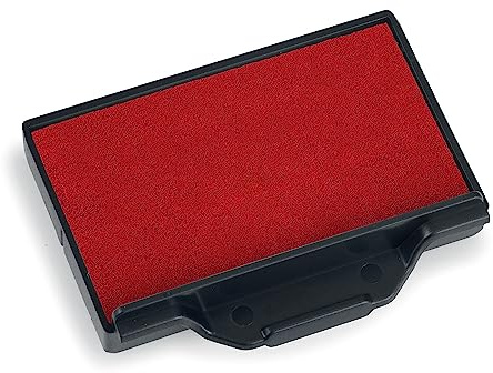 Ersatzkissen 6/57 tinte für Selbstfärbestempel Trodat Metal Line 5207/5470-6 Farben erhältlich (6/57C - Rot)