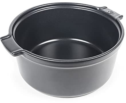 Peugeot PSP60770 Stampo per Soufflé, 2 litros, Cerámica, Negro