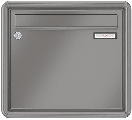 RENZ / RS3000 / Unterputz-Briefkastenanlage Einbau-Briefkasten/RAL-Farbe 9007 Volumen 1/Dein-Briefkasten.de
