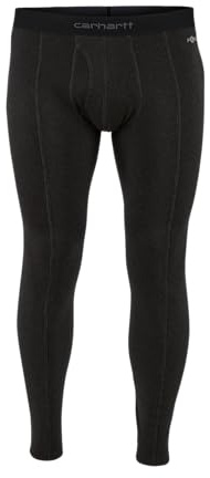Carhartt Men's UH0173M Force® Heavyweight Synthetic Wool-Blend Fleece B - Large Tall - Black Heather
