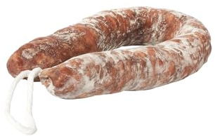 Sarta Extra Wurst von Spanien. Schnurwurst von 500 gr. Salziger Snack, ideal zum Teilen mit Familie/Freunden. Hausgemachte Wurst. Handwerkliches Produkt. 100% Naturwurst. Spanien-Wurst. Salchichon.
