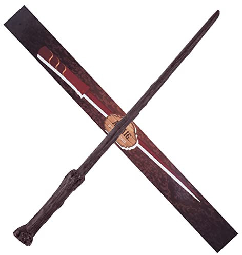 Aomig Zauberstab Magischer Zauberstab für Zauberer Zauberlehrlinge, Erwachsene Kostümzubehör für Zauberer Zauberlehrlinge Halloween Cosplay Karneval, ca. 31 cm Halloween Karneval Weihnachten Cosplay