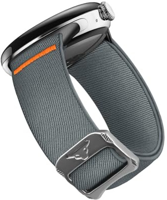 SimpleThings Stretchigt sportarmband med loopdesign för Google Pixel Watch 1, 2 och 3 (41 mm), nylon, elastiskt ventilerande armband