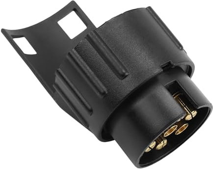 FSWWSF Adaptador de remolque de 12 V, 7 a 13 pines, para caravana, coche, camión, adaptador de enchufe
