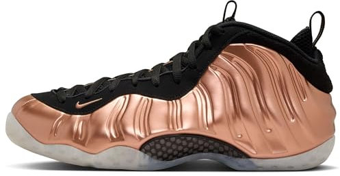 Nike Herren Air Foamposite One Schuhe, Schwarz/Metallic Copper-off Nior, 44 EU