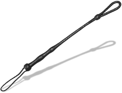 Peitsche Leder Gerte Lederpeitsche 76 cm Rollenspiele mit Schlaufe