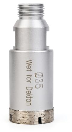 Casaverde 35mm Diamond Core Bit Porcelain Tile Hole Saw for Marble,Glass,Dekton Neolith,Ceramic,Slate,Granite