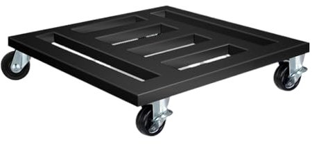 WUTIANBAO Pflanzenroller Rollbrett Pflanzenwagen Mit Rädern Und Feststellbaren Rollen for Den Innen- Und Außenbereich Pflanzenroller für Pflanzen(40x40cm)