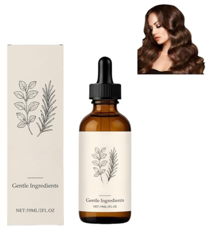Hair Growth Oil, Anti-Hair Loss Oil, Contains Herbal Extracts of Peppermint, Grapeseed, and Tea Tree Oils for Nourishing and Conditioning