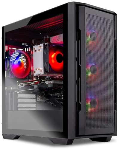 Skytech Gaming Rampage Gaming PC, Intel i5 14400F 2.5GHz, NVIDIA RTX 5070 12GB VRAM, 1TB Gen4 NVMe SSD, 24GB DDR5 RAM 6000, 850W Gold ATX 3 PSU, Wi-Fi 5, Windows 11, Desktop