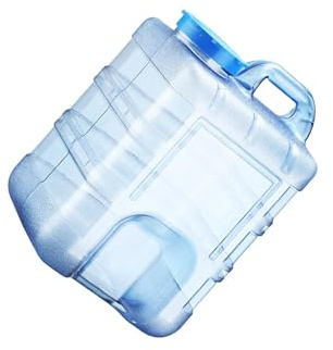 KTUXZCI Innovativer Wasserspenderkrug mit Auslaufschutz und großer Öffnung für einfaches Befüllen und Reinigen. Der tragbare Wasserbehälter ist aus lebensmittelechtem, , Blau , 20 l