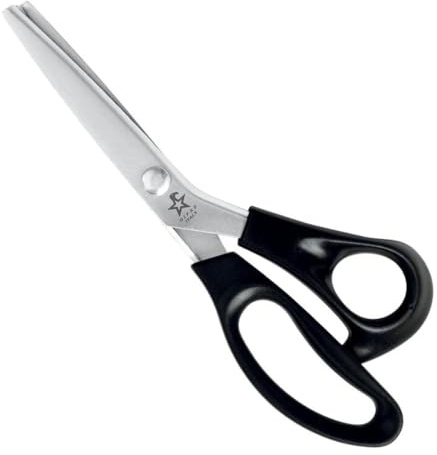 GIFAZ Professionelle und präzise Schneiderscheren sowie SCHNEIDEWERKZEUG aus robustem und scharfem Stahl für Schneider- und Schneidarbeiten, hergestellt in Italien (Kantenschneider, CM. 23,5)